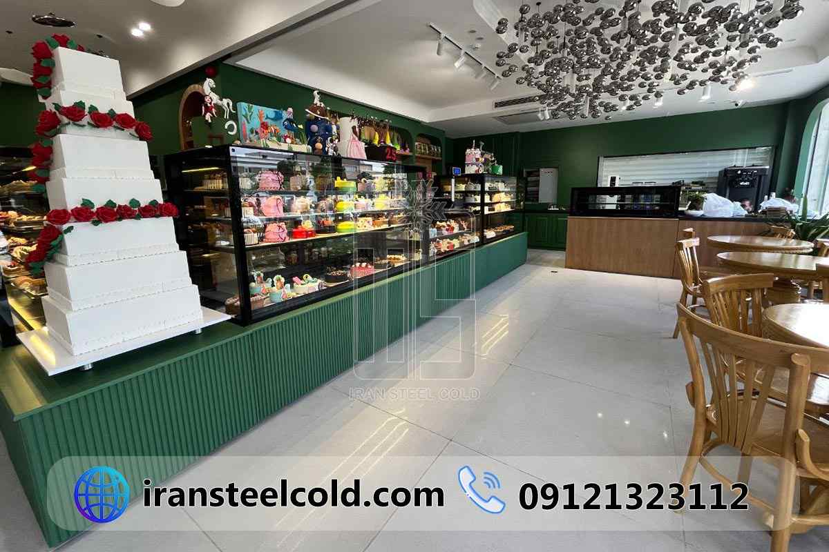 یخچال کیک و شو کیک قنادی شیرین پاش