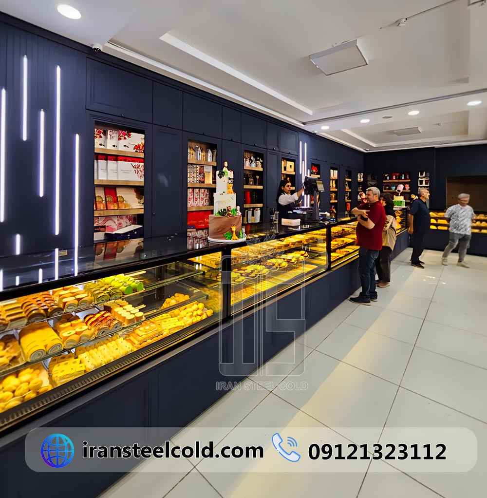 یخچال های شیرینی تر و خشک قنادی سیمیت