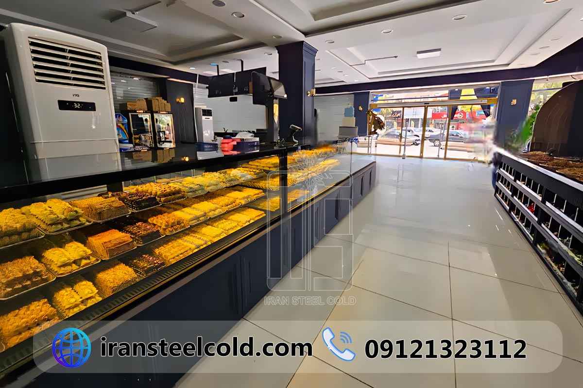یخچال های کافه نان و شیرینی سیمیت