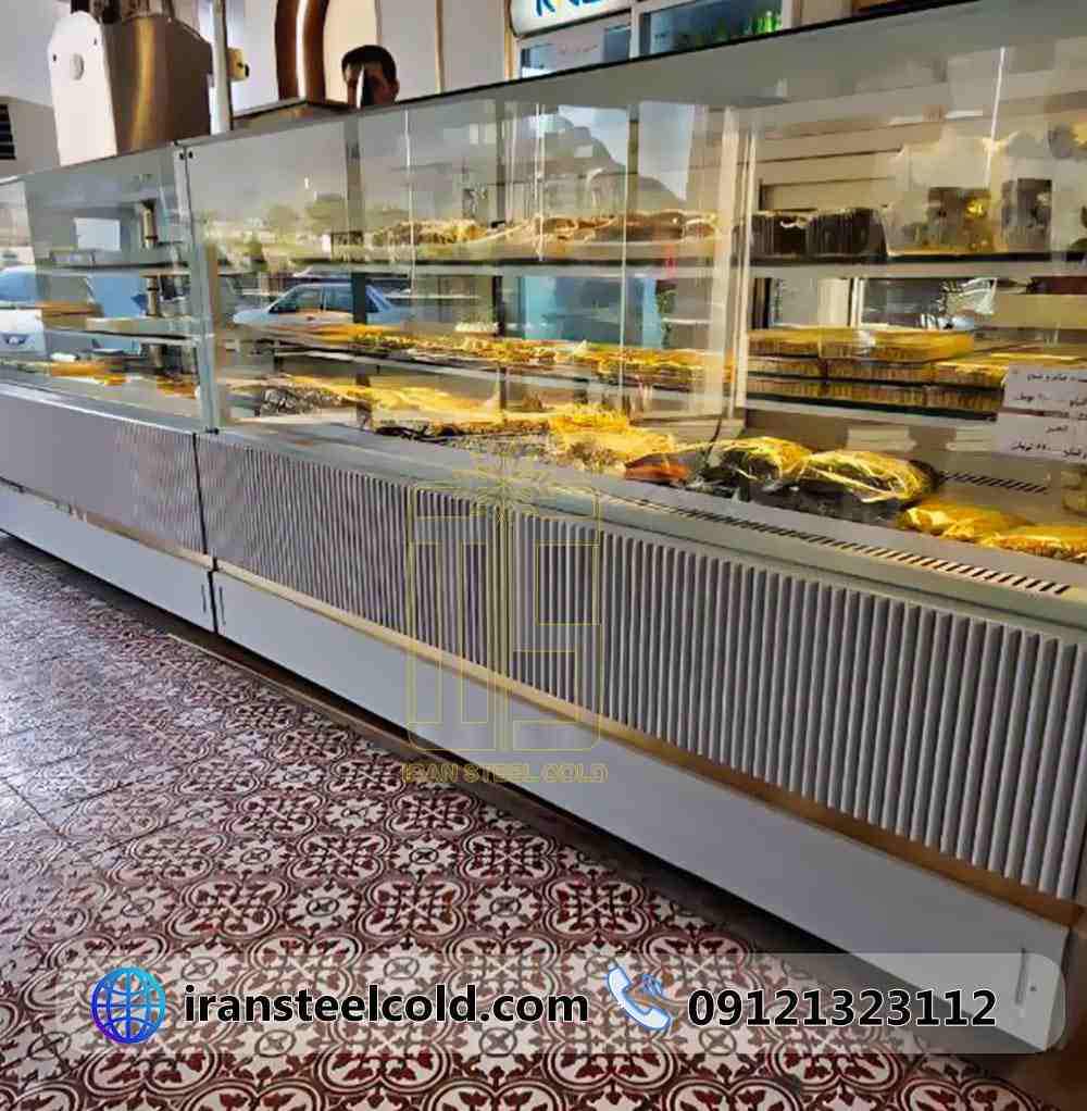 یخچال شیرنی خشک قنادی گز شکوه 