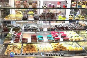 یخچال کیک شیرینی فروشی فدک