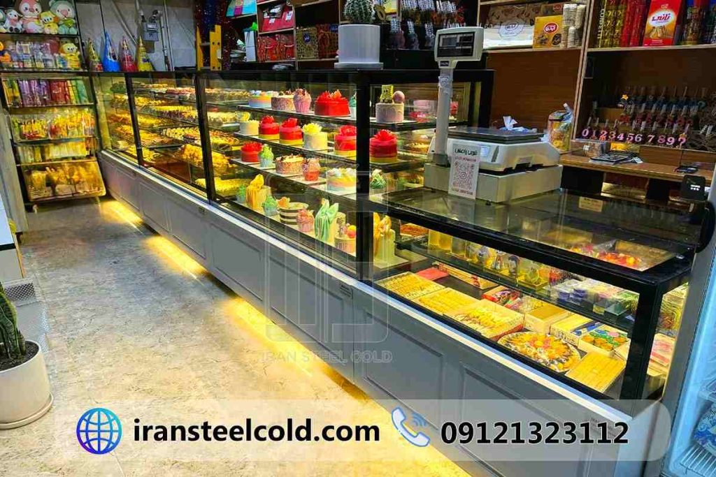 یخچال های قنادی شیرینی زر افشان