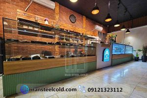 کافه نان وی مونت 6 یخچال و ویترین های نان کافه نان وی مونت