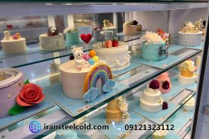 فروشگاه نان و شیرینی كوبودنا 6 یخچال شو کیک نان و شیرینی کوبودنا