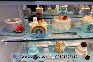 فروشگاه نان و شیرینی كوبودنا 4 یخچال کیک شیرینی فروشی کوبودنا