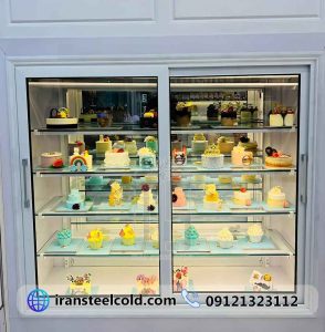 فروشگاه نان و شیرینی كوبودنا 5 یخچال ایستاده مخصوص نگهداری کیک قنادی و نان و شیرینی کوبودنا