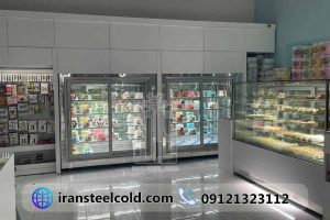 شیرینی فروشی قندیل 5 ویترین و یخچال های شیرینی فروشی قندیل