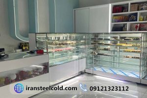 شیرینی فروشی قندیل 4 انواع یخچال قنادی شیرینی قندیل