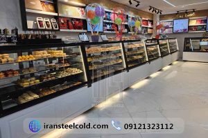 شیرینی هخامنش 10 یخچال های شیرینی تر و خشک قنادی هخامنش