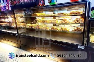 کافه قنادی طلوع 7 یخچال شیرینی کافه قنادی طلوع