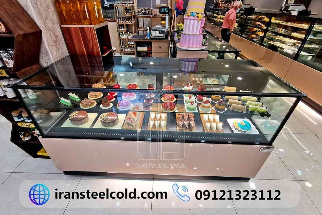 یخچال شو کیک شیرینی ناب تبریزی