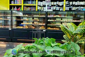 بوتیک نون خامه ای شعبه ۱ 9 یخچال های شیرینی قنادی نون خامه ای شعبه 1