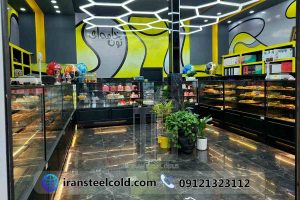 بوتیک نون خامه ای شعبه ۱ 8 یخچال های قنادی بوتیک نون خامه ای شعبه 1