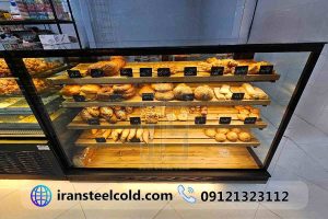 شیرینی سفیر 7 ویترین نان فانتزی شیرینی فروشی سفیر