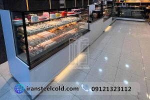 یخچال های قنادی و شیرینی صدف