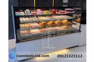 یخچال کیک و شیرینی قنادی صدف