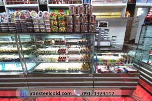 یخچال کیک و شیرینی شیرینی فروشی مهدی