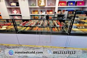 قنادی سوئیت پالاس 8 یخچال شو کیک قنادی سوئیت پالاس