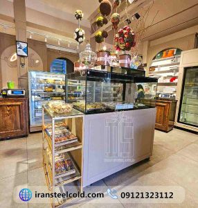 شیرینی وی آی پی کیک شعبه ۳ 4 یخچال شو کیک شیرینی وی آی پی کیک شعبه 3