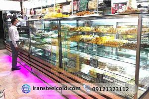 شیرینی حاج خلیفه 3 یخچال های قنادی شیرینی فروشی شیرینی حاج خلیفه