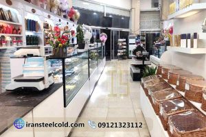 شیرینی خاتون 8 یخچال کیک و شیرینی خاتون