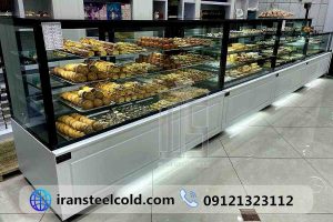 قنادی باتر 9 یخچال های شیرینی رز