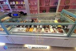 شیرینی وی آی پی کیک شعبه ۱ 7 یخچال شو کیک شیرینی فروشی