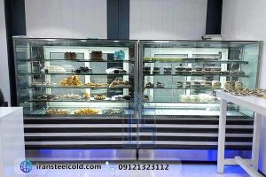 کافه کیک فرهنگ 5 یخچال کیک و شیرینی شیرینی فروشی فرهنگ