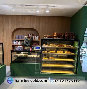 قنادی شیرین پاش 6 ویترین نان قنادی شیرین پاش