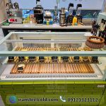 یخچال شو کیک شیرینی فروشی ناتلی دیباجی