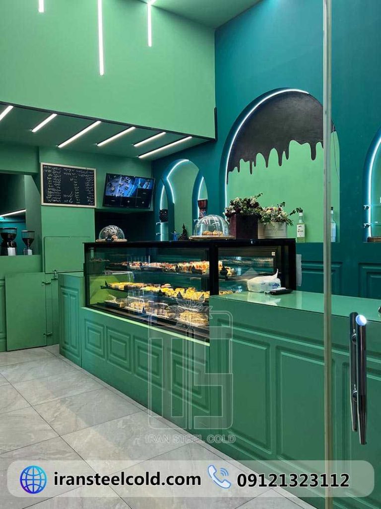 یخچال کیک رطوبت ساز بوتیک کیک ناسی