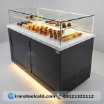 یخچال شو کیک فرانسوی مدل مون بلان