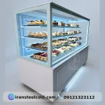 یخچال شیرینی تر مدل روشا
